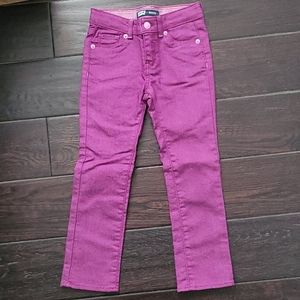 Girl Levi's skinny jeans